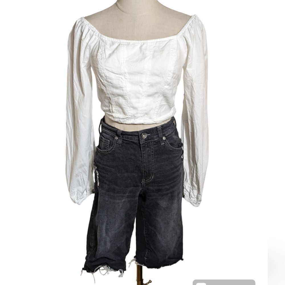 Kendall & Kylie Long Black The BU Shorts